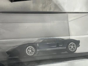 RARE Ford GT BLUE HPI Racing NEW 8440 Cast Model w/ BOX GT40 Stripes wheels 1/43 - Picture 1 of 6