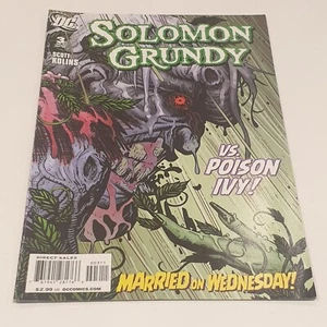 Solomon Grundy vs Poison Ivy! - July 09 - 3 of 7 - Scott Kolins - Picture 1 of 1