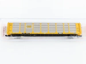 N Scale Micro-Trains MTL 11100112 TTGX CSX 89' Closed Auto Rack Car #902071 - Picture 1 of 8