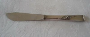 Vintage Reed & Barton Classic Rose Sterling Silver Master Butter Knife No Mono - Picture 1 of 3