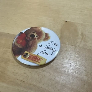 Steiff Teddy Bear Pin Button "I'm a Teddy-fan!" - Bild 1 von 3