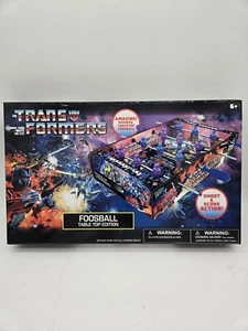Transformers Foosball Wooden Table Top Edition Forever Clever by Hasbro NEW - Picture 1 of 6