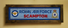 RAF SCAMPTON ROYAL AIR FORCE Wall Plaque British Army WW2 SPITFIRE LANCASTER