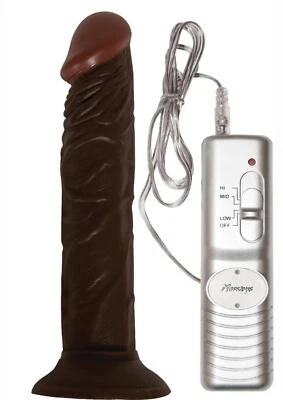 Consolador vibrador latino Real Skin All American Whoppers Foto 1 de 2