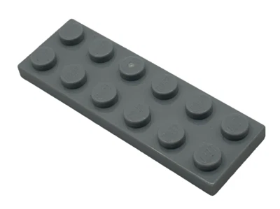 Lego 3795 Light Bluish Gray Plate 2 x 6 Element 3795194 4211452 - Image 1 of 4