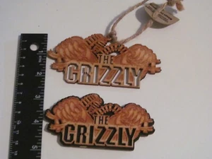 KINGS DOMINION HOLZ MAGNET & ORNAMENT GRIZZLY ACHTERBAHN DOSWEL VA - Bild 1 von 1