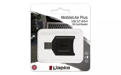 Kingston Mobilelite Plus MLP USB 3.2 SD SDXC Card Reader - Image 1 of 4