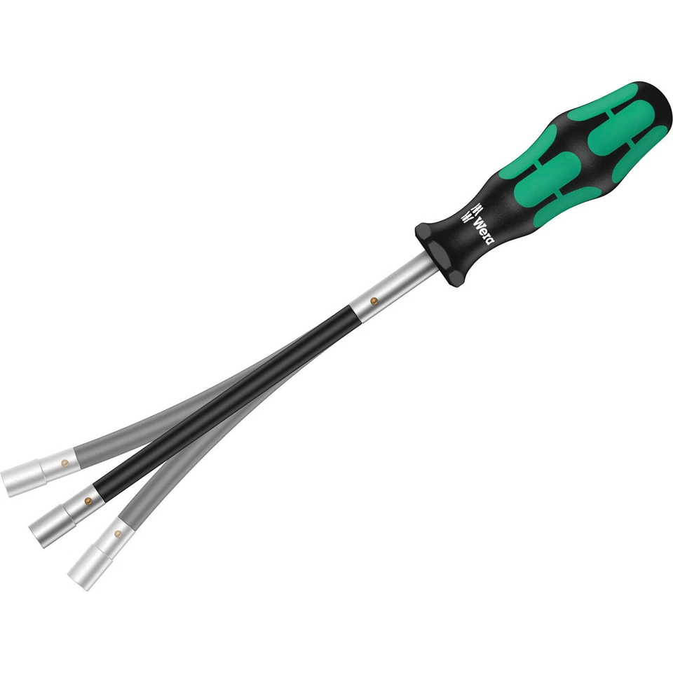 Wera 028148 Kraftform 391 Flexible Nut Spinner 6mm Flexi Hex Driver - Image 1 of 1