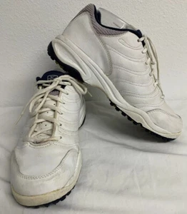 Nike Golf 183242 141 00 Vintage White Sneaker Leather Lace Up Mens Shoes(7.5)M - Picture 1 of 10