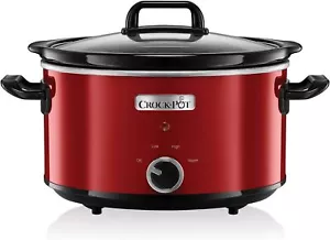 Crock-Pot SCV400RD-050 Schongarer 3.5 Liter 3 Wärmestufen Warmhaltefunktion Rot - Bild 1 von 12