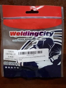 Weldingcity 1/8" WIG Schweißen Scherbenkörper Schweißen City fünfteilige Pakete. - Bild 1 von 4