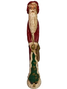 Rare Vintage Jim Shore 1991 Tall 11" Pencil Celestial Old World Santa Claus 2526 - Bild 1 von 8