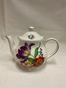 Vintage Windsor Sadler Flord China Tea Pot - Picture 1 of 6