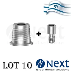 Posten x 10 Multi Unit Titan T Base kompatibel Gewinde 1,4 mm passend Noris - Bild 1 von 5