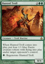 Hunted Troll - Ravnica - NM, English MTG Magic FLAT RATE SHIP