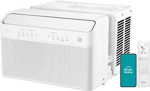 10,000 BTU U Shaped Smart Inverter Window Air Conditioner, Cools up to 450 Sq. F - Picture 1 of 11