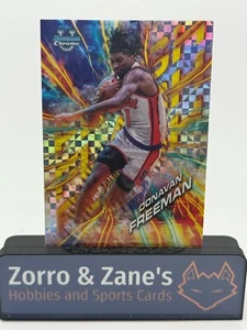 Donavan Freeman 2024-25 Bowman University Chrome - Flash #FL-16 X-Fractor (RC) - Picture 1 of 2