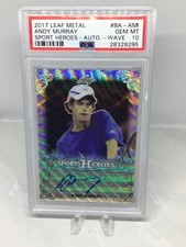 2017 Leaf Metal Sport Heroes Auto Wave 3/7 #BAAM1 Andy Murray PSA 10 (Top Pop)