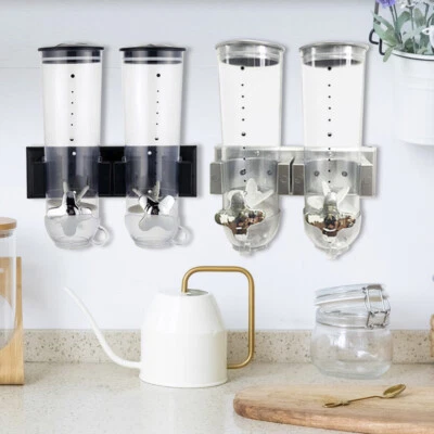 Müslispender Cornflakesspender | Wandmontage 3L| Kornflakes Spender Behälter DHL - Bild 1 von 4