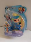 Fingerlings Baby Monkey - Blue - Leo Interactive Toy Brand New Over 70 Sounds 
