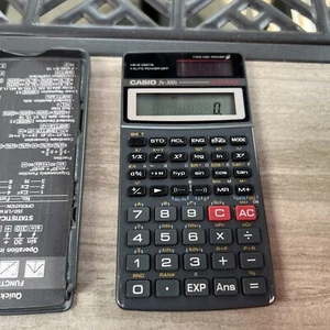 Calculadora científica solar Casio FX-300S VPAM probada y en funcionamiento - Imagen 1 de 4