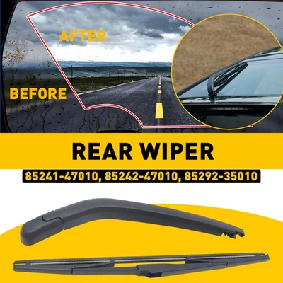 For TOYOTA Prius Rear Wiper Arm & Blade 2004 2005 2006 2007 2008 2009 8524147010 - Image 1 of 4