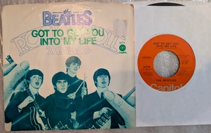 POP The Beatles Got To Get You Into My Life Capitol 4274 1976 VG+ PS - Picture 1 of 2