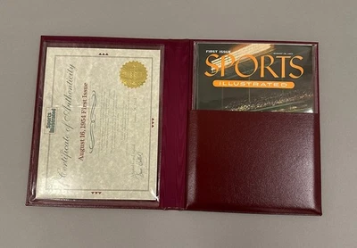 Sports Illustrated First Issue August 1954 Magazine in Presentation Case - Image 1 of 3