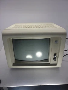 Vintage IBM 5151-001 Monochromatyczny 12" monitor komputerowy 5151 - NIEPRZETESTOWANY na części - Zdjęcie 1 z 4