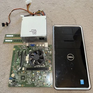 Dell Inspiron 3847 Front Bezel Cover + Power Supply PSU + Motherboard + 8Gb RAM - Afbeelding 1 van 15