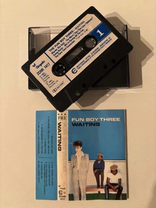 FUN BOY THREE - WAITING (UK CASSETTE TAPE) TERRY HALL - Picture 1 of 5