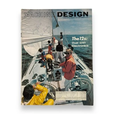 Machine Design Magazine September 1977 Penton The 12s: Duel w/ Electronics - Image 1 of 4
