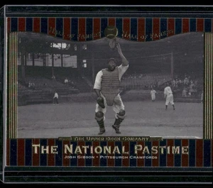 2001 Upper Deck Hall of Famers #64 Josh Gibson Pittsburgh Crawfords 5.1A - Picture 1 of 2