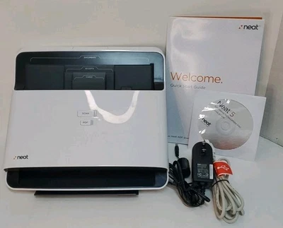 Neat Desk ND-1000 Desktop Document Color Blue Home Office Edition Scanner USB - Image 1 of 4