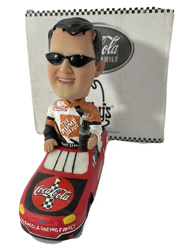TONY STEWART BOBBLEHEAD COCA-COLA ARBY'S racing car With Box Cover