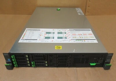 Fujitsu Primergy RX300 S8 2x 8C E5-2640v2 128GB Ram 6x 900GB SAS HDD 2U Server - Image 1 of 3