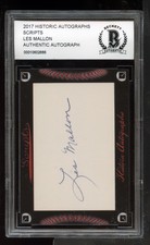 2017 Historic Autographs Scripts Auto Signed BAS Beckett (4) - Les Mallon