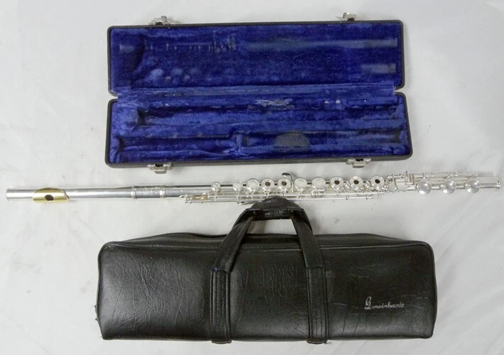 ¡Boquilla de oro de flauta de agujero abierto especial de plata maciza Communhardt KG! Foto 1 de 4