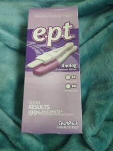 E.P.T. Analog Early Pregnancy Tests 2 Each  by E.P.T.