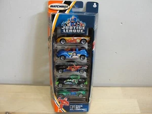 NEW SEALED 2003 MATCHBOX JUSTICE LEAGUE 5 PACK SET WONDER WOMAN FLASH SUPERMAN - Picture 1 of 2