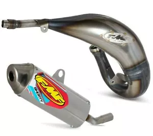 FMF Factory Fatty exhaust pipe & shorty silencer for 2005-21 Yamaha YZ125 YZ125X - Picture 1 of 3