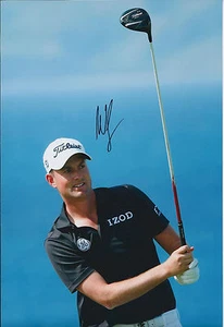 Webb SIMPSON SIGNED AUTOGRAPH Golf Photo + Dealer COA Hyundai Tournament Hawaii - Picture 1 of 1