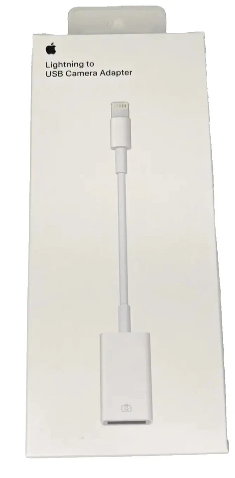 APPLE LIGHTNING TO USB CAMERA ADPTER MD821ZM/A - Image 1 of 1