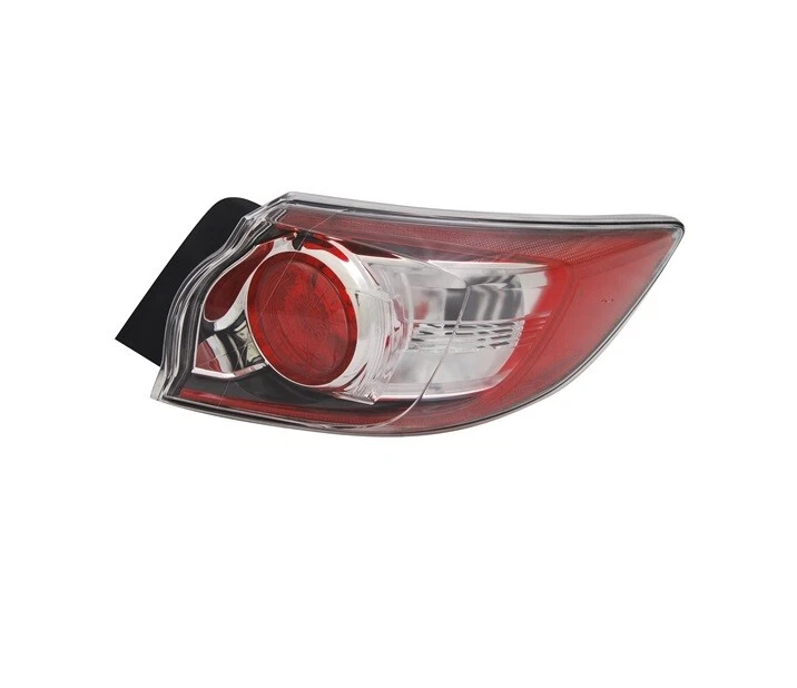 luz traseira direita para Mazda 3 hatchback 2008 - lanterna traseira branca vermelha VT901P - Imagem 1 de 1