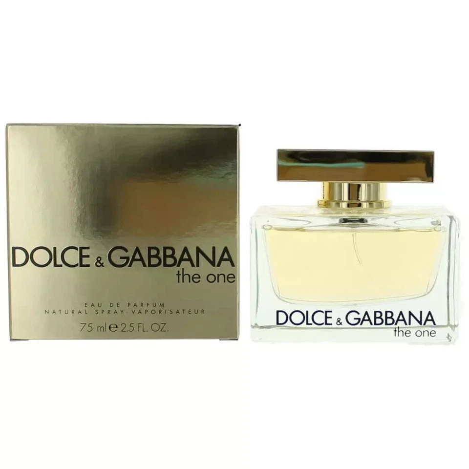 The One by Dolce & Gabbana,2.5 盎司女士淡香水喷雾全新未拆封 — 第 1/1 张图片