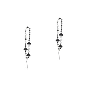 Cell Phone String Chain Bead Phone Charm Acrylic Beads Strap - Zdjęcie 1 z 12