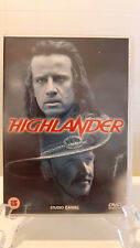 Highlander DVD, Region 2 Sean Connery.  Very Good. Tracking. REGION TWO - Europe