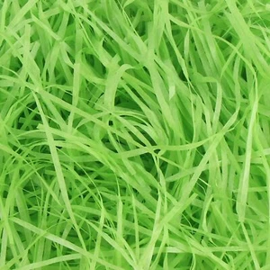 Green Raffia Paper Shredded Paper Filler Easter Grass for Gift Box Basket Fil... - Picture 1 of 4