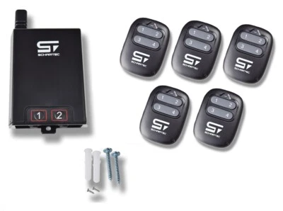 Universal Funkempfänger 230v Garagentor 5x Fernbedienung Funk Empfänger 433 MHz - Bild 1 von 4