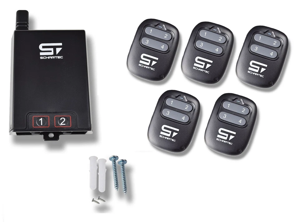Universal Funkempfänger 230v Garagentor 5x Fernbedienung Funk Empfänger 433 MHz - Bild 1 von 4